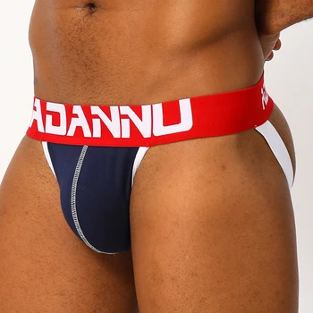 

Sissy Panties String Men Lingerie Jockstrap Mens Thongs And G strings Hot Sale Sexy Gay Underwear Men Thong Bamboo Breathable