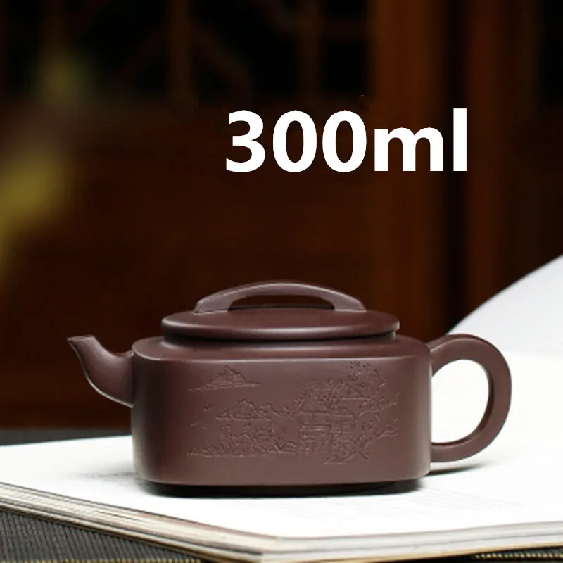 

Teapot Yixing Zisha Clay Chinese Porcelain Teapots Tea pot Ceramic 300ml New Arrived High Quality With Gift Box