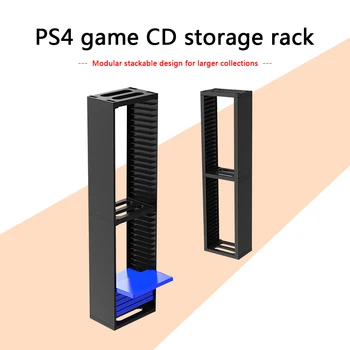 

Game Electronics Replace Accessories Modular Game Storage Tower 36 Games Stand Holder for PlayStation 4 PS4 Slim Pro