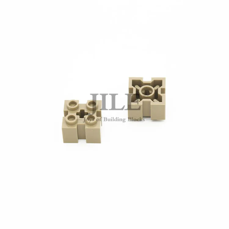

Moc Brick Modified 2x2 with Grooves and Axle Hole 90258 DIY Enlighten Building Blocks Bricks Sets Compatible Assembles Parts