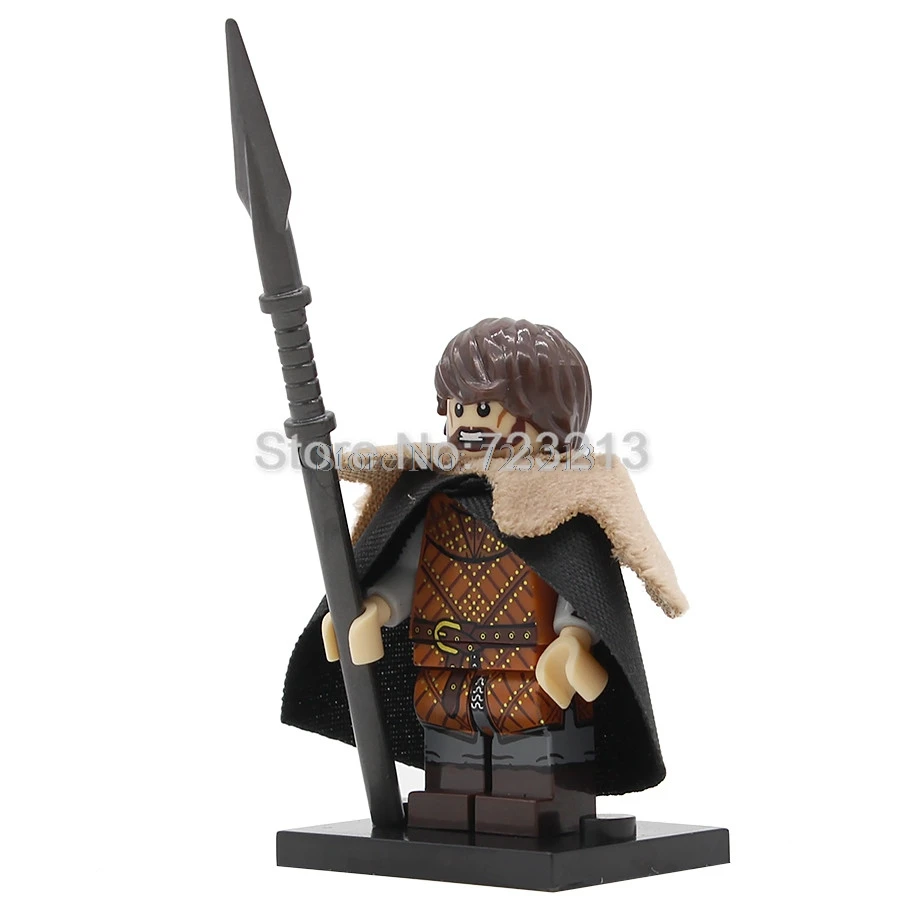Одиночная Игра престолов фигурка Khai Drago Daenerys лорд Варис Эддард Старк белый Уокер Jaime строительный блок модель игрушки - Цвет: X047