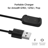 Cavo di ricarica USB adattatore per caricabatterie Dock Smart Watch 1m per Huami Amazfit GTR2/GTS2/POP cavo magnetico per cavo di alimentazione