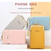Baellerry Fashion Crossbody Bags Women Mini PU Leather Shoulder Messenger Bag For Girls Yellow Bolsas Ladies Phone Purse Zipper ► Photo 3/6
