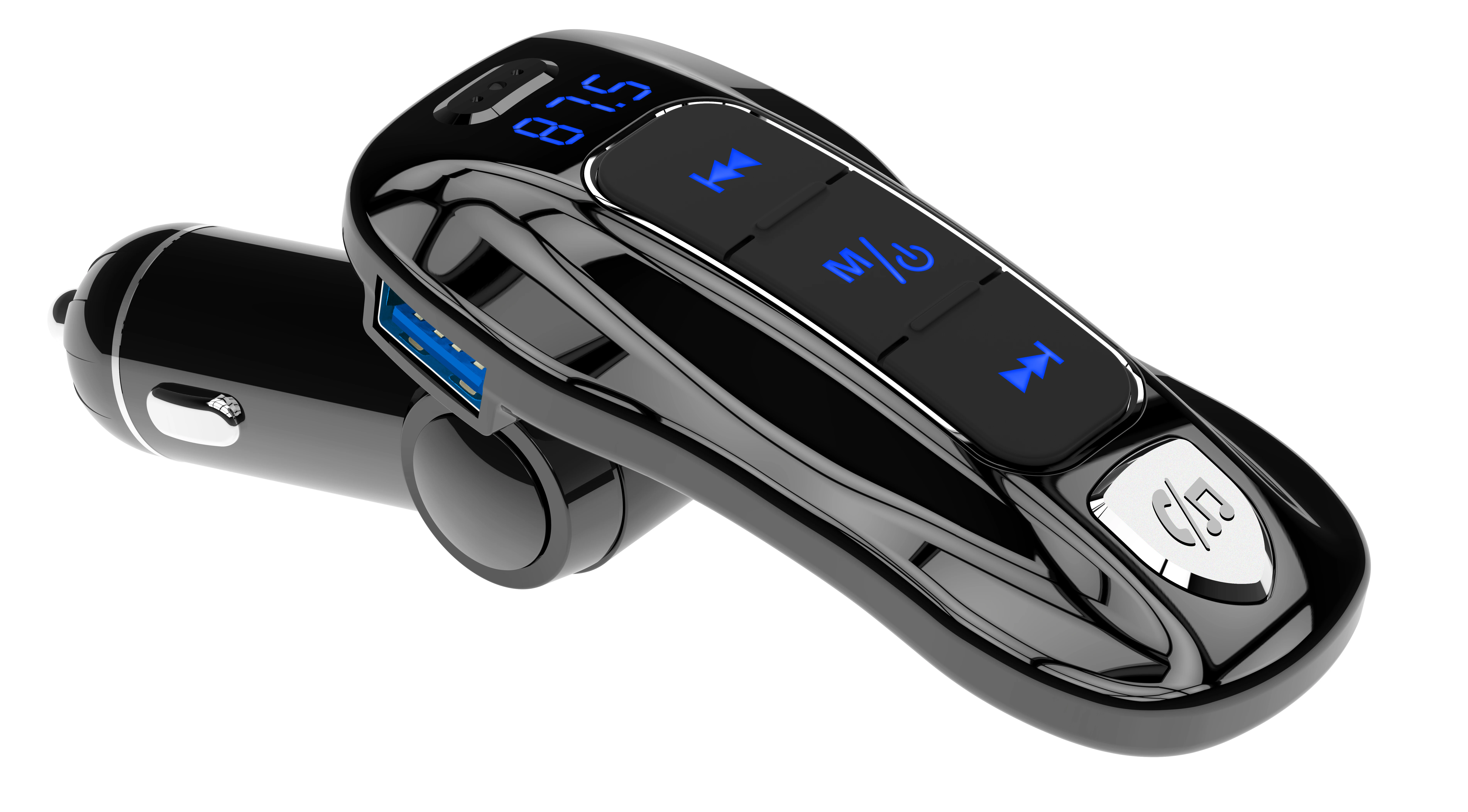 Новое поступление, Автомобильный mp3 плеер, Bluetooth 5,0, быстрое зарядное устройство, поддержка u-диска, TF карты, Обнаружение напряжения батареи, fm-передатчик, PD QC 3,0