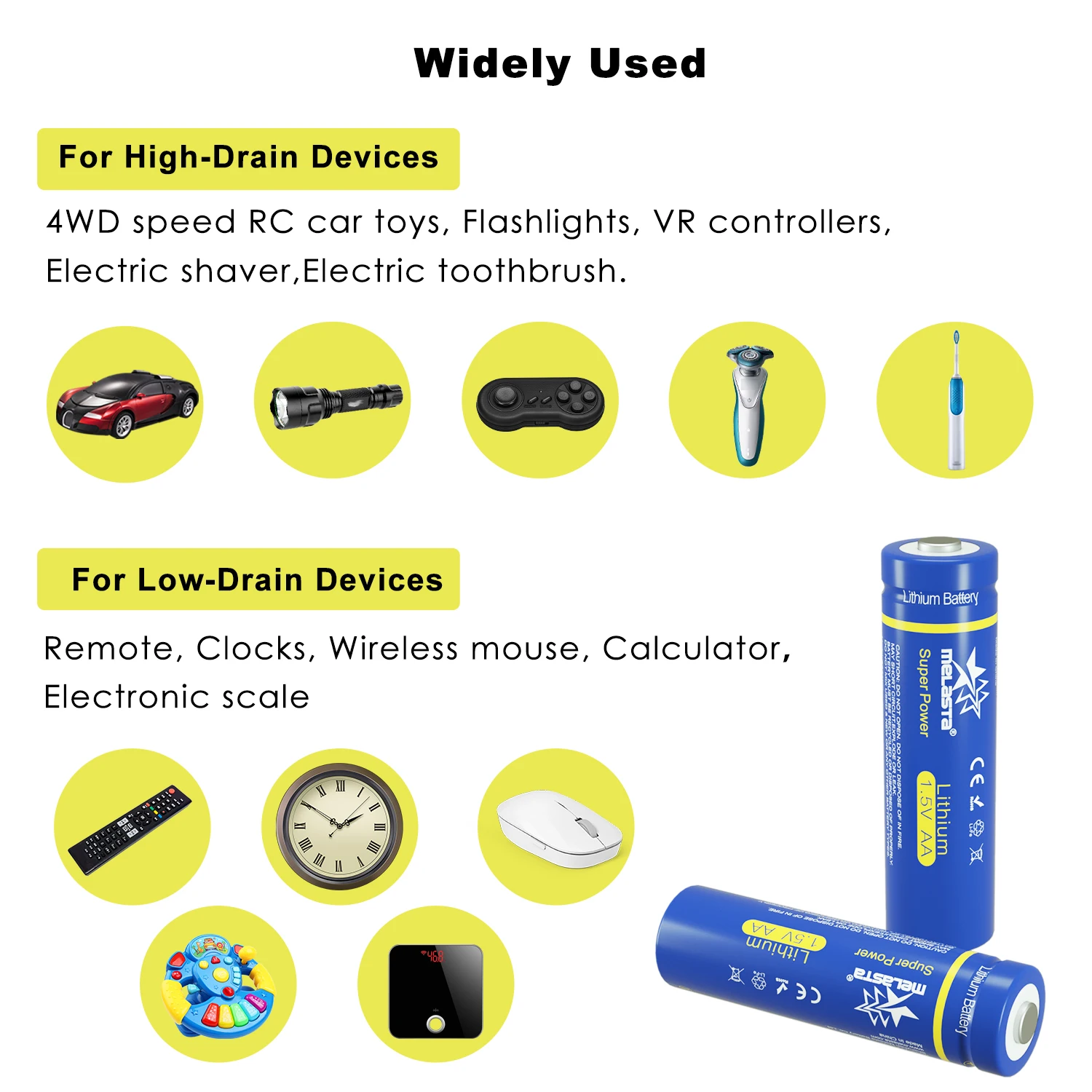Melasta 4 шт. lifes2 FR6 FR14505 AA 1,5 V 2900mAh литиевая сухая батарея для игрушек MP3 камера электробритва зубная щетка дистанционные часы