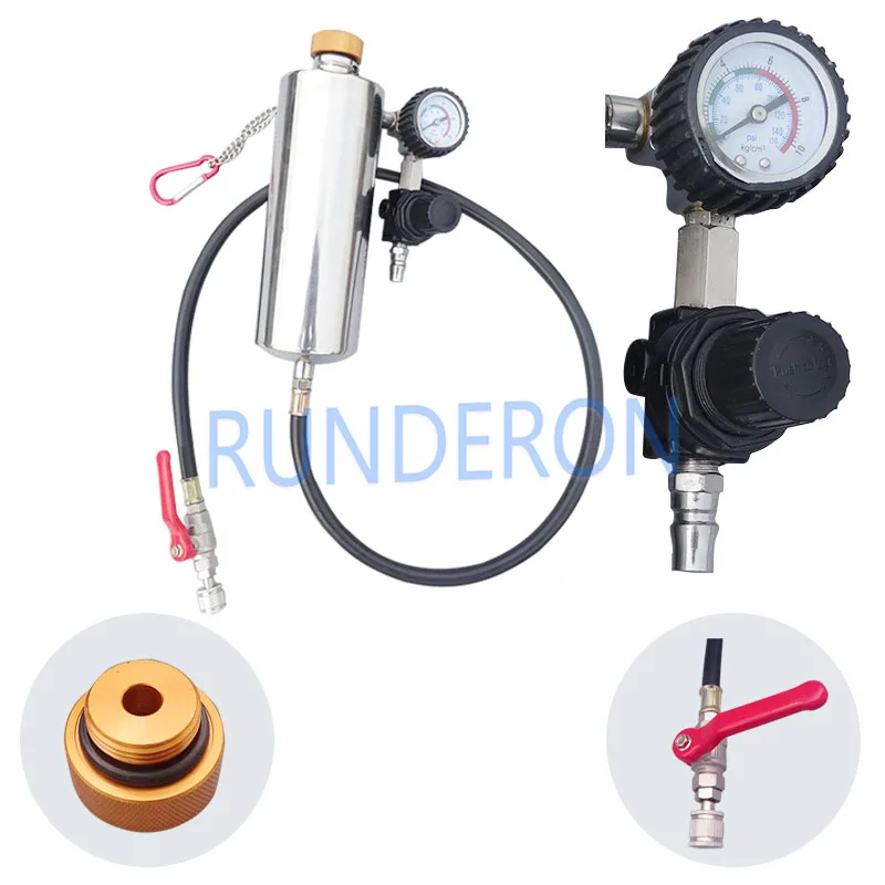 Skup GX100 wtryskiwacz do czyszczenia narzędzie nie demontować narzędzie do naprawy butelek z manometrem uniwersalny do samochodów układ paliwowy benzyny