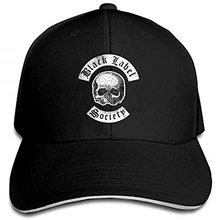 Черная бейсболка BOoottty society Rock Band с логотипом