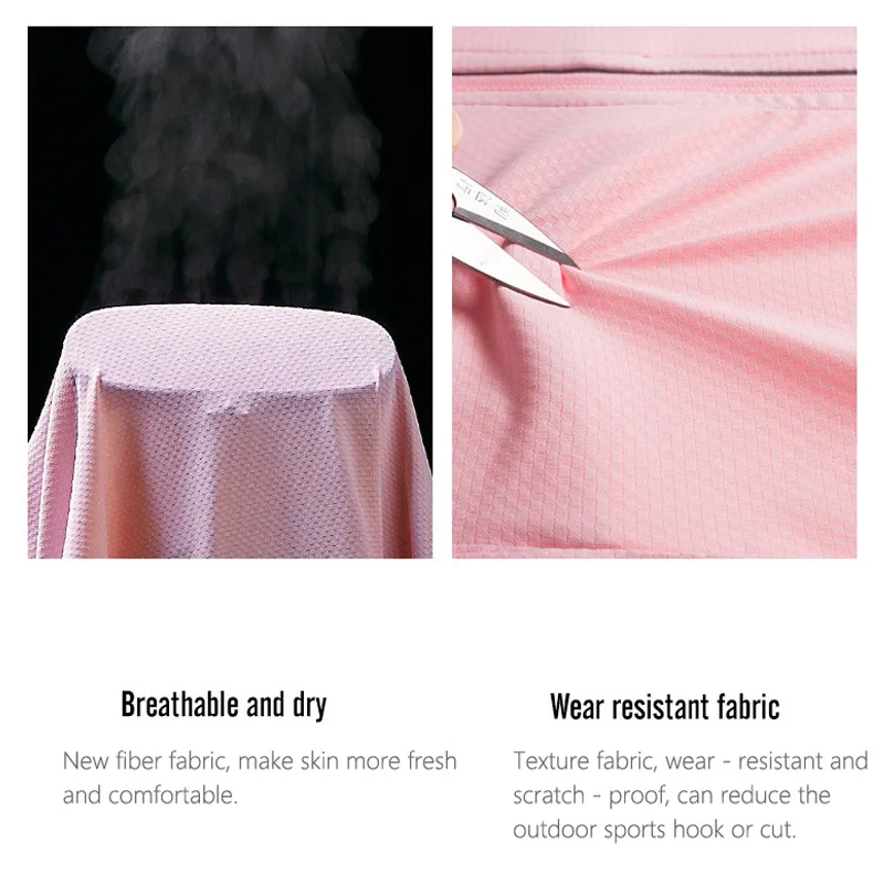 Cycling Jacket Summer Knitted Long-Sleeved Ice Silk Sunscreen Quick-Drying Sun Protection Clothing