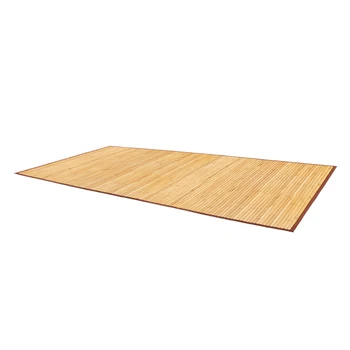 

【US Warehouse】21"*60" Non-sliding Waterproof Bamboo Floor Mat Natural