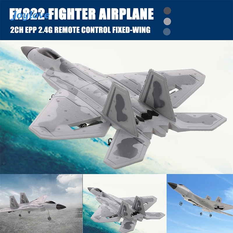 

JOYLOVE Super RC F-22 Raptor Jet Remote Control Aircraft