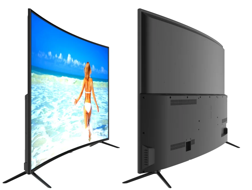 55 inch curved smart tv - syndicat 