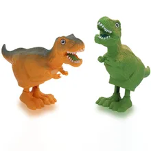 1 шт. классические пластиковые заводные игрушки динозавра мини мультфильм животных заводные игрушки Изысканные забавные подарки для детей
