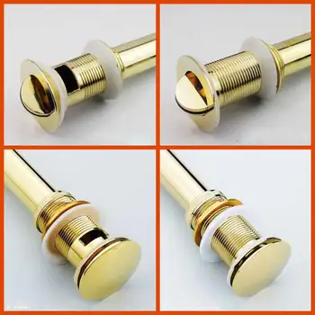 

Bathroom Faucet Vessel Stopper Copper Sink Drain Stopper Wash Basin Sink Drain Plug zh1