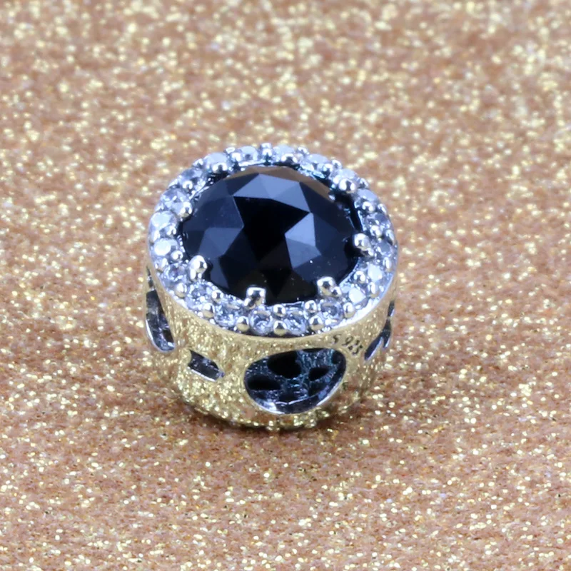 

Authentic 925 Sterling Silver Beads New Queen Magic Black Cat Eye Beading Fit Original Pandora Bracelet For Women Diy Jewelry
