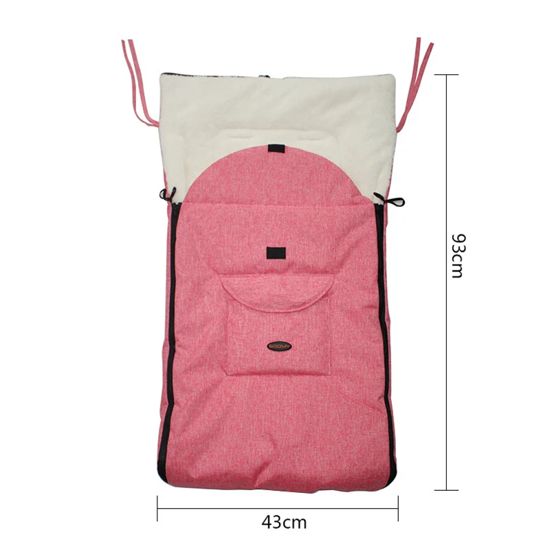 Универсальный Зимний чехол для ног коляски спальный мешок путешествий с