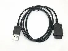 Cabo usb de carregamento e sincronização de dados, para samsung mp3 mp4 player YP-P2 p3 s5 q1 q2 r1 t9 t10 t10 t08 k3 k5 e10 u10 b10 b20 d20