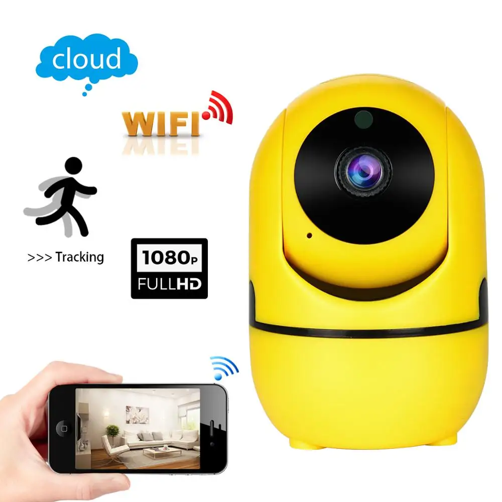 

WOWPIC 1080P HD Wireless IP Camera Cloud Wifi Camera Smart Auto Tracking Human Home Security Surveillance CCTV Network AI Camera