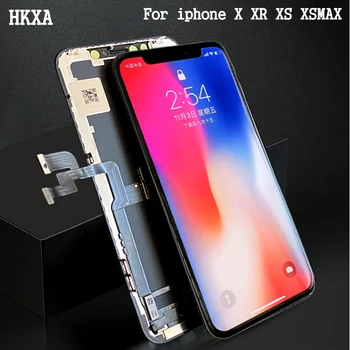 

AAA+++ For iPhone X XS XR XSMAX LCD Displ Touch Screen Digitizer No Dead Pixel Mobile phone disassembly Replacement
