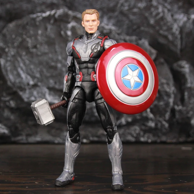 Marvel Legends Avengers 4 Endgame Quantum Suit Captain America 6