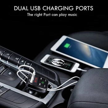 

1*Wireless Bluetooth USB Charger Handsfree Car Kit FM Transmitter MP3 Player New