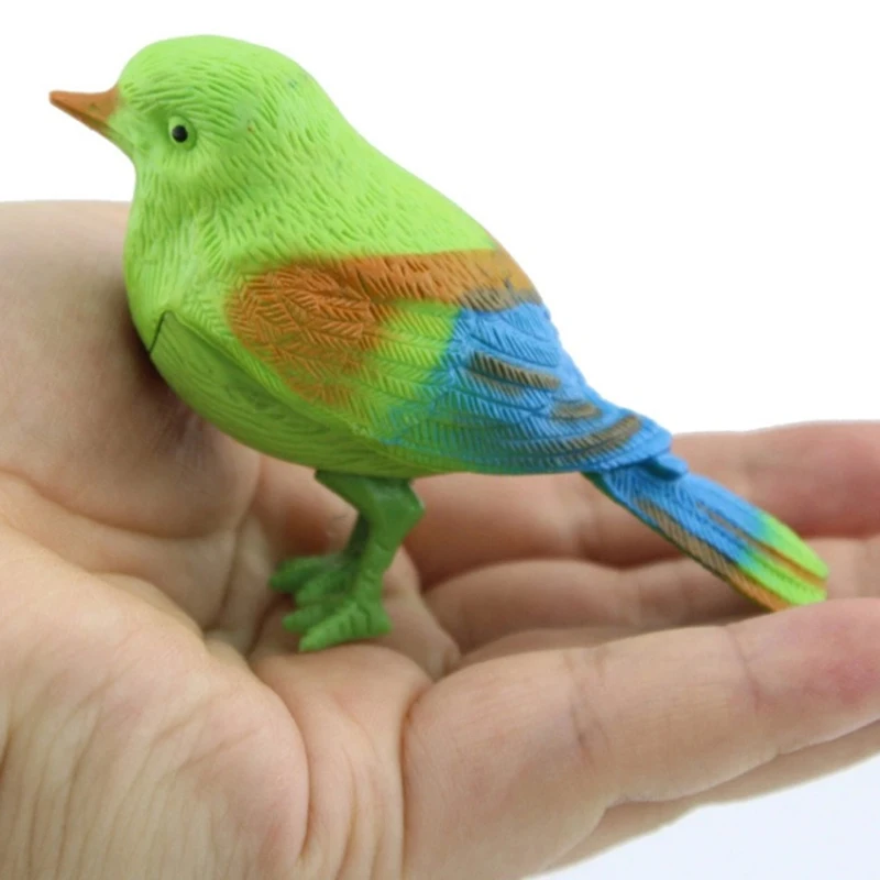 1 шт. детские игрушки супер милые компактные гаджеты птицы будут голосовать птицы