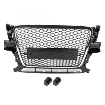 

For RSQ5 Style Car Front Bumper Grille Grill for Q5/SQ5 8R 2009 2010 2011 2012 car mesh bumper grille