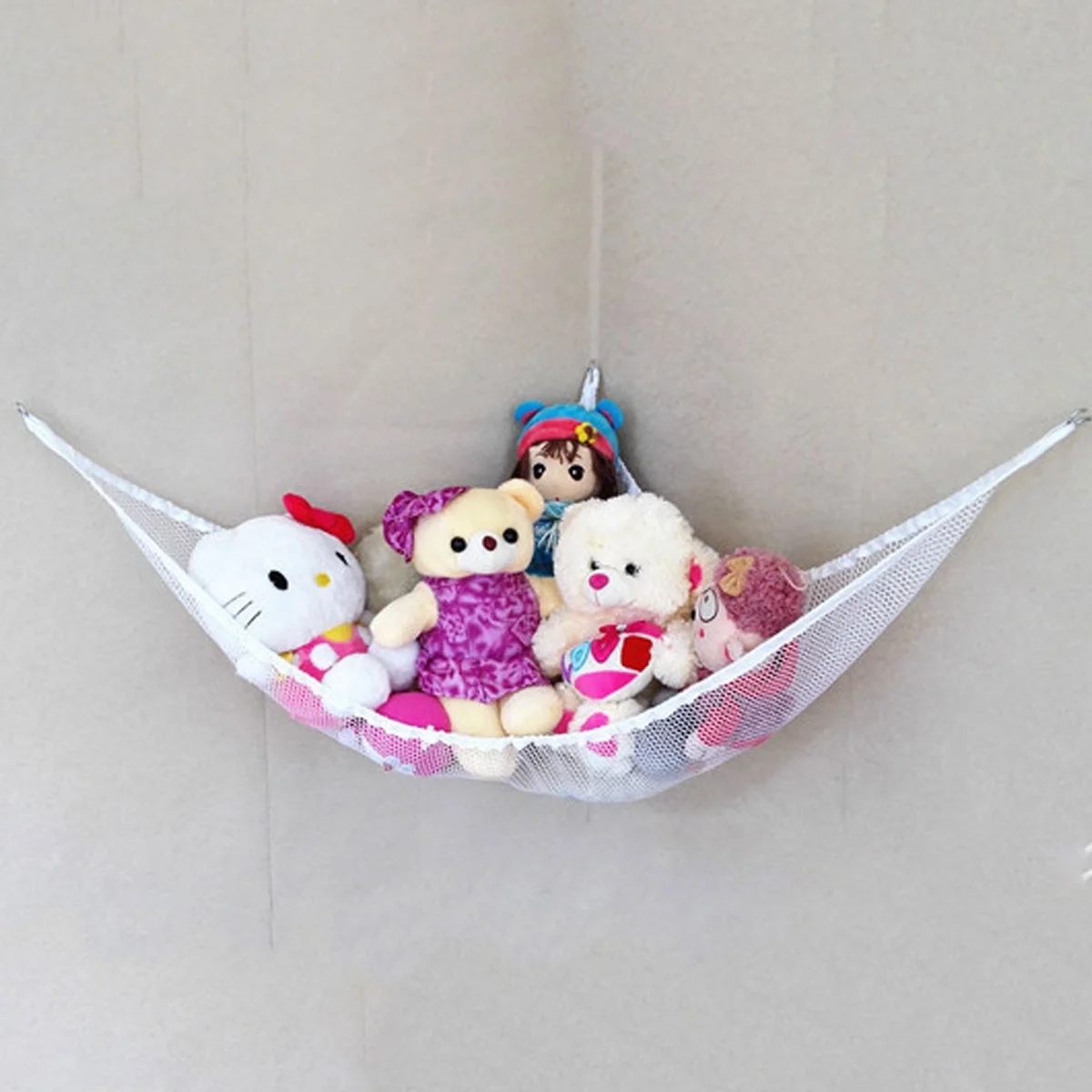 Stuffed Animal Storage Hammock Storage Hammock Stuffed Toys Organizer Net  Fits Mesh Stuffed Animals Hammock For Boys And Girls - AliExpress