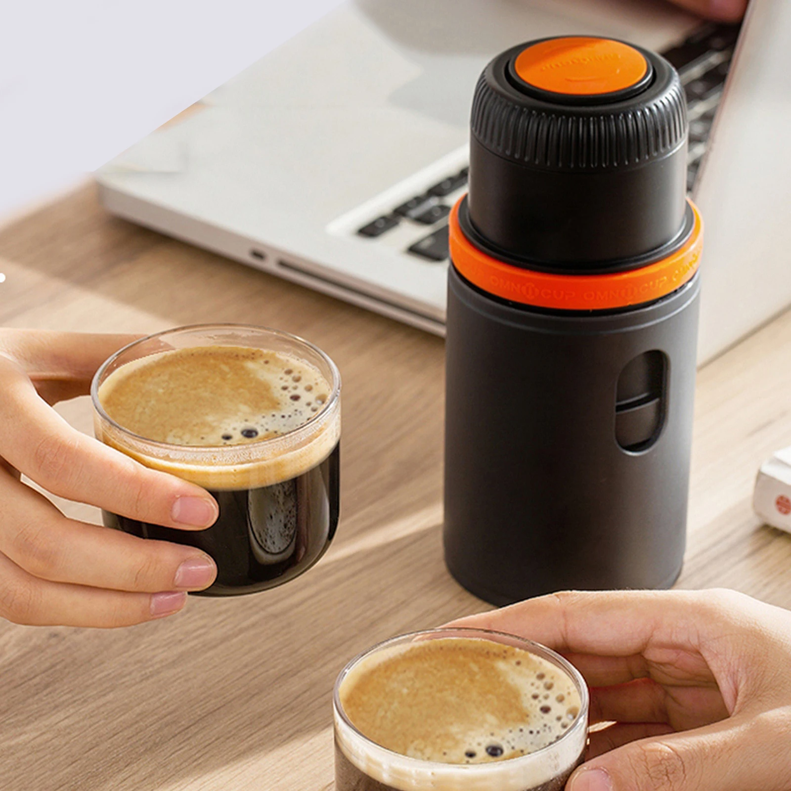 Portable Hand Press Espresso Coffee Maker Manual Capsule Machine for Nespresso Capsules | Дом и сад