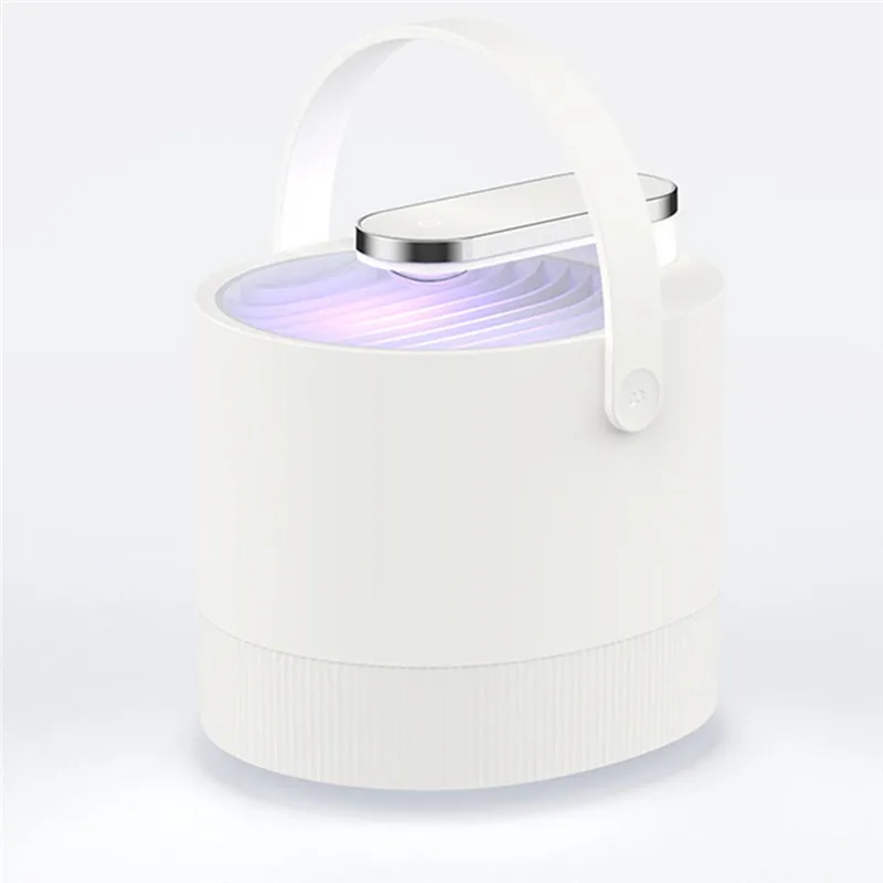 Белый Xiaomi Mosquito Killer лампа USB Электрический фотокаталитический репеллент против комаров убийца насекомых лампа ловушка УФ умный светильник - Цвет: Белый