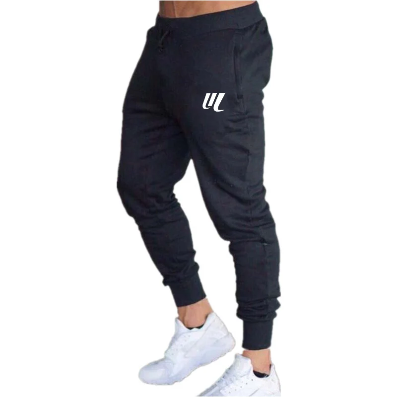 2020 Street Wear Ribbon Casual Pants Men's Multicolor Slim Jogging Side Pocket Cotton Fashion | Мужская одежда