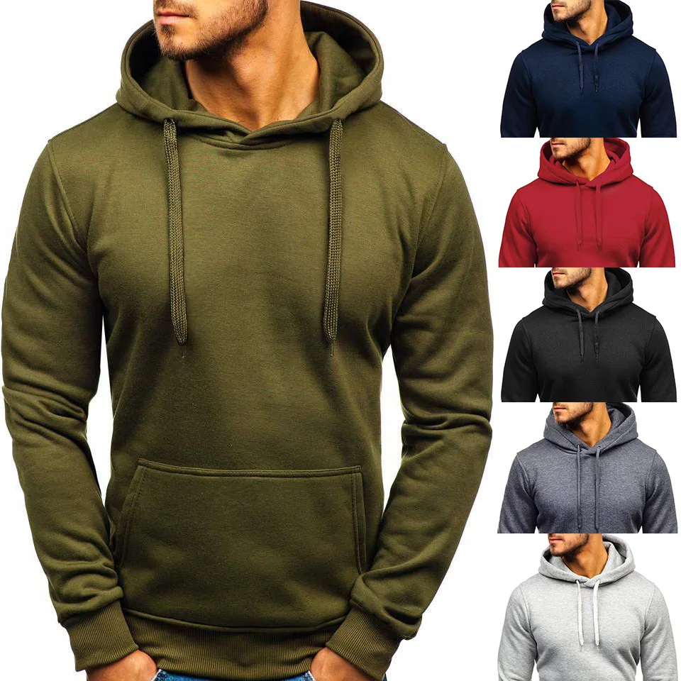 

Hoodie Men's European and American Simple Basic Hooded Pullover Fashion Hoodie, Hoodies, Men Hoodies, Hoodie Men
