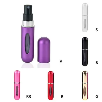 

Portable Refillable Perfume Atomizer Spray Bottle Scent Pump Case For Traveling