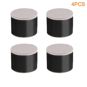 

4pcs Self Adhesives Carbon Steel Multipurpose Non Slip Easy Install Round Anti Scratch Breakfast Bar Furniture Feet Pads Home