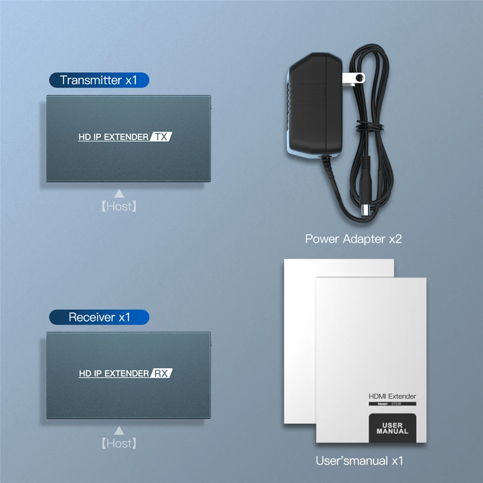 Hdbitt sobre Utp Hdmi com Rede m do ip Hdmi de 200 Lan do ir Extensor Cat5e Cat6 Rj45 Hdmi Ethernet Zy-dt236 - Stp Cat5 - Image 6