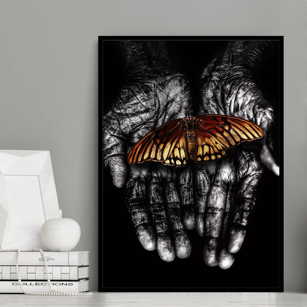 Black And White Hands