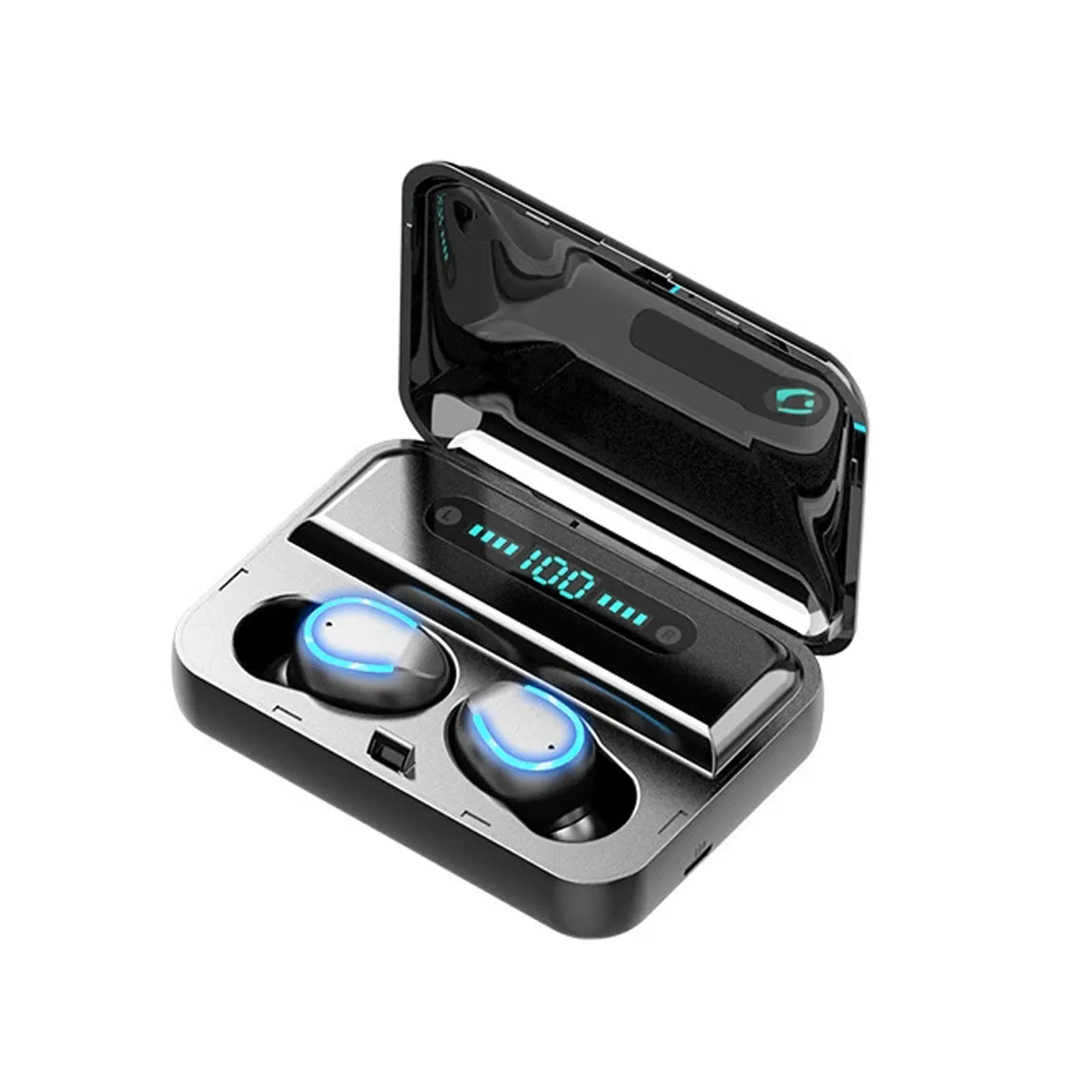 Bluetooth 5 0 Earbuds True Wireless Headset Deep Bass Twins Earphone Waterproof IPX6 Headphone For iPhone Android system