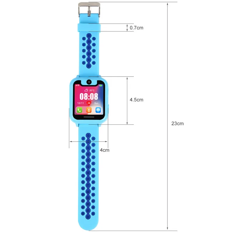 S6 1,54 дюймов сенсорный экран SOS LPS камера определения местоположения детская игра Детские умные часы SOS Аварийная сигнализация низкая мощность