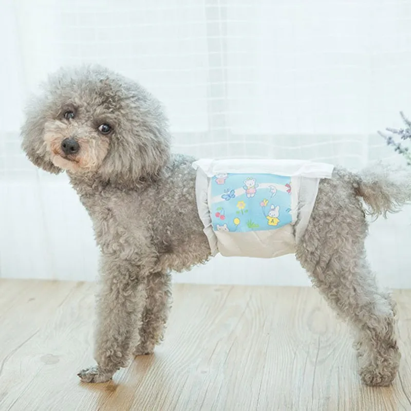 Disposable Wrap Dog Diapers Especially For Male Dogs Super Absorbent Leak Protection Pants For Small Dogs Chihuahua Pet Supplies