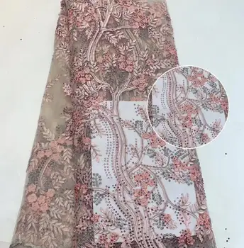 

beautiful Cyndi-58.9803 Nigerian fabric for party dress new African embroidered lace fabric