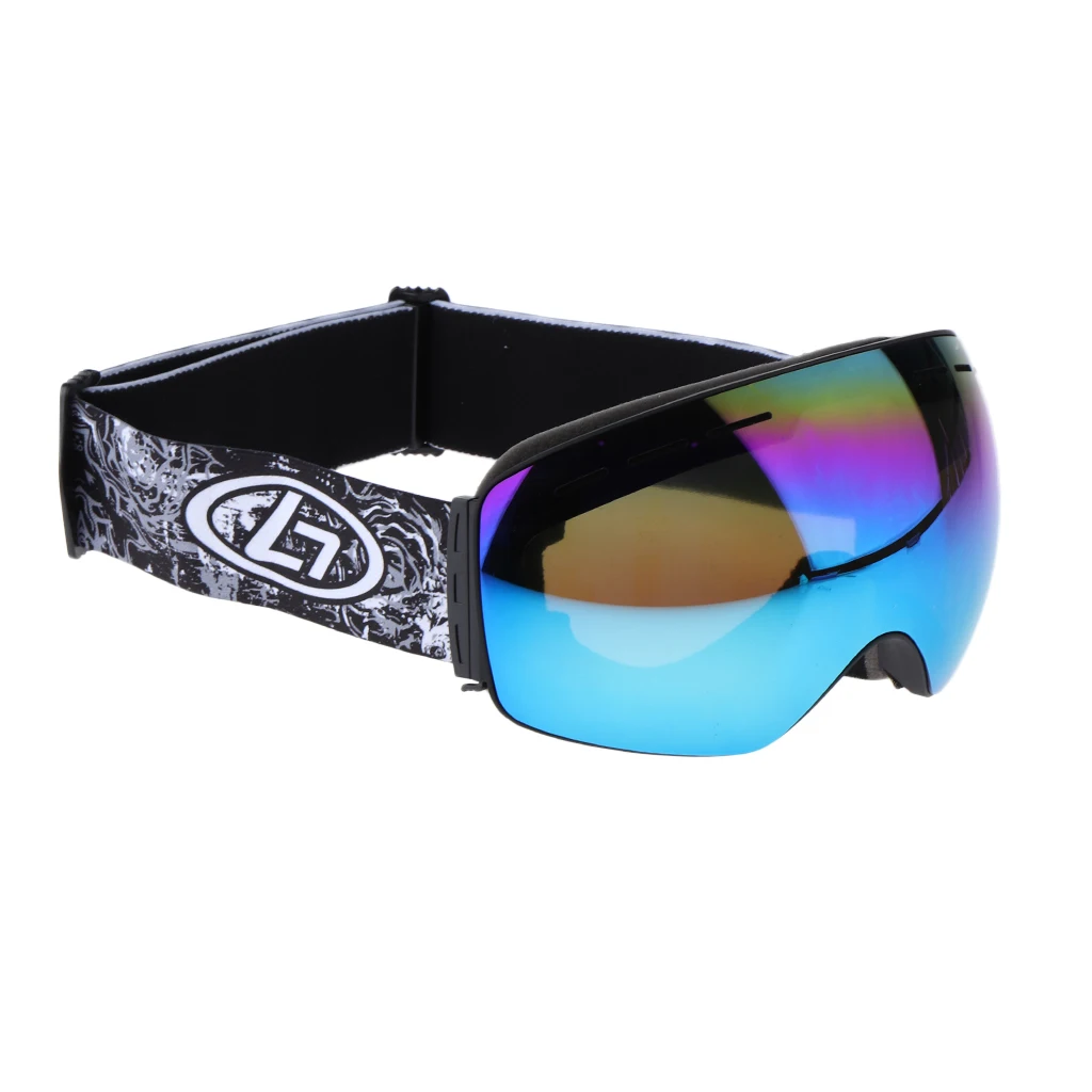 Ski Goggles Double Layers Anti-Fog Snowboard Skiing Glasses Snowboard Goggles Glasses Snow Skiing Glasses Anti-fog Ski Mask