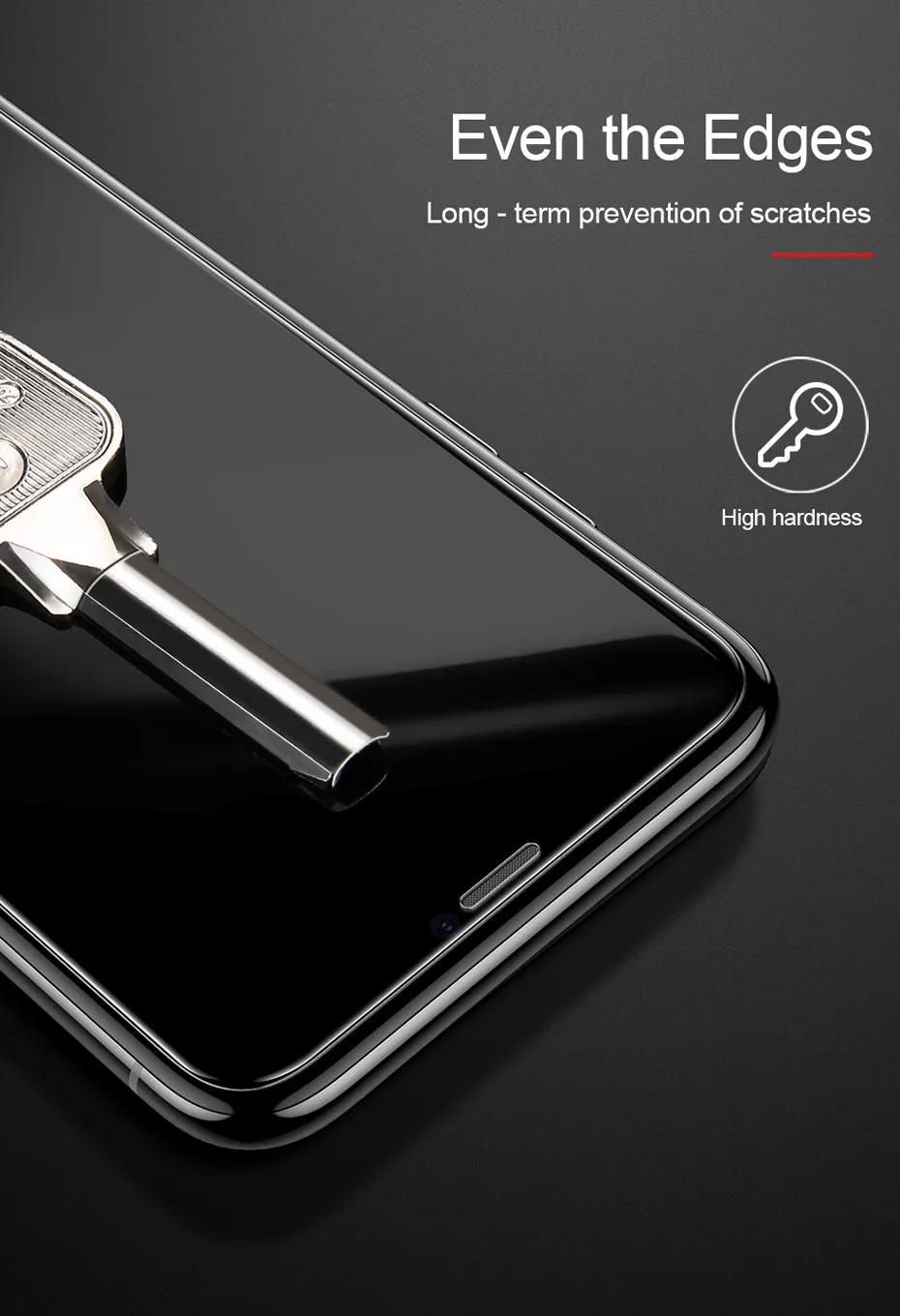 Baseus 0,15 мм ультра тонкий протектор экрана для iPhone 11 Pro Max защитное закаленное стекло Защита от царапин для iPhone 11 Pro Max
