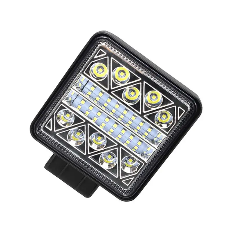1 шт. 102 Вт 34LED 4 дюйма светильник для работы лампы квадратный водонепроницаемый автомобильный купольный светильник для внедорожных мотоциклов