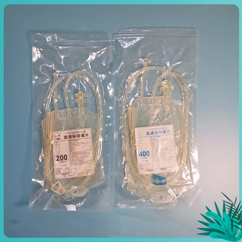 3pcsDisposableplasticbloodcollectionbagMedicalPetBlood