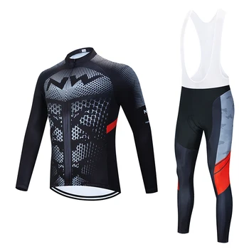 

2020 NW autumn and winter warm cycling suit suit mountain bike bike suit Maillot bike suit long sleeve bike suit suit