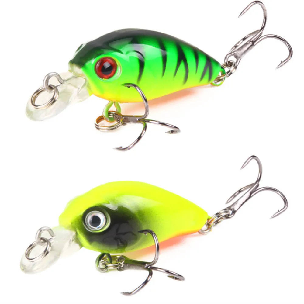 1PCS Minnow Fishing Lure 45mm 3.5g Crankbait Hard Bait Artificial Wobbler Bass Japan Fly Carp Striped Bass Fishing Accessories