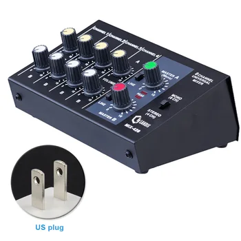 

Mixing Console Digital Microphone Sound Stereo Adjusting Mixer Universal Panel 8 Channel Karaoke