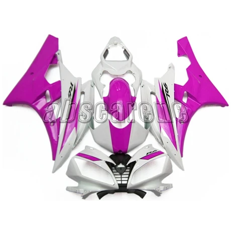 Carmine жемчужно-белый полный обтекатель комплект для Yamaha YZF600 R6 2006 2007 YZF R6 06 07 ABS пластик впрыска мотоцикла кузов r6 07