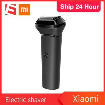 

Mijia Smart Reciprocating Electric Shaver Razor IPX7 Waterproof Floating Cutter Magnetic Man 5 Cutter Heads Type-C fast charge
