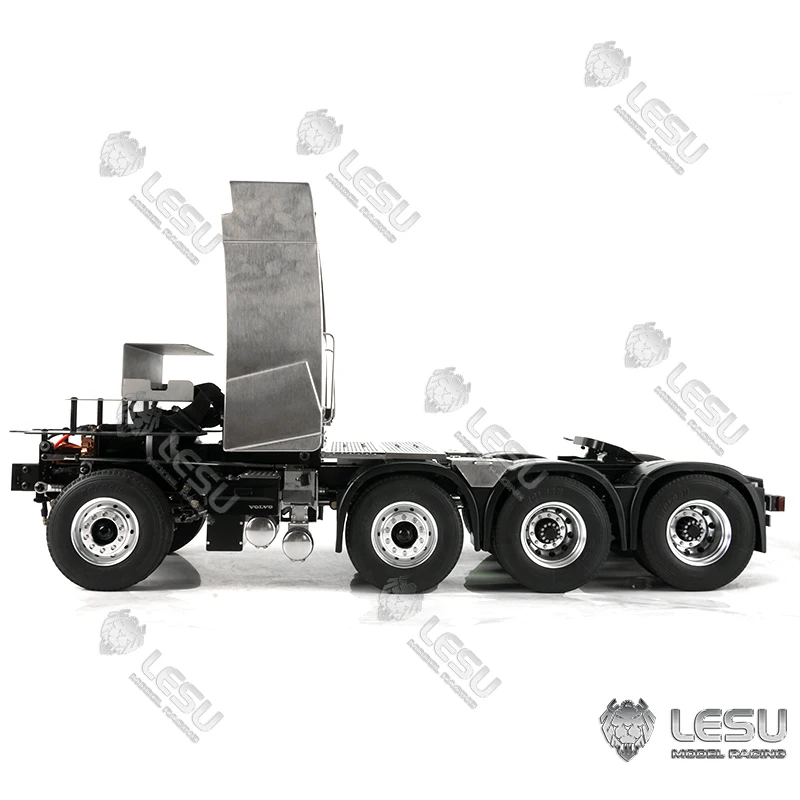 

8x8 Metal Chassis Motor Servo Lock Differential Axles for Scale Model 1/14 TAMIYA RC VOLVO FH16 Tractor Truck Trailer