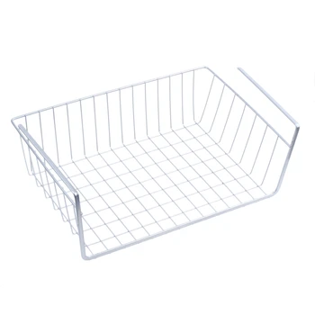 

Storage Space Under Shelf Basket For Shelf Bibliotheque Placard Kitchen - Silver